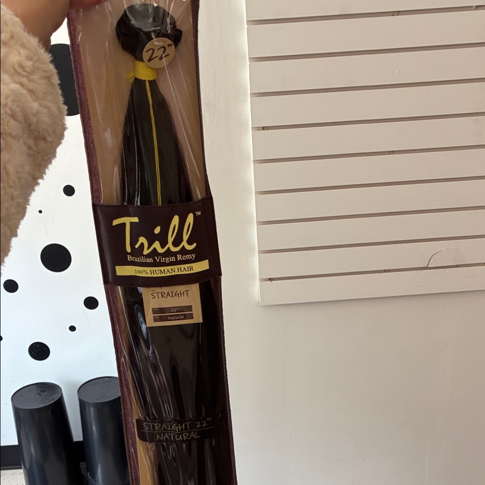 Thrill Brazilian Virgin Remy Hair - Natural Black